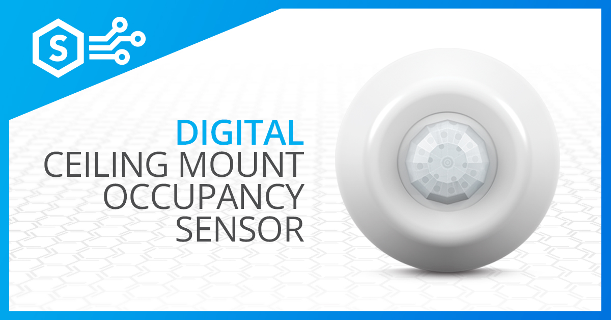 Digital Ceiling Mount Occupancy Sensor - SENSORWORX